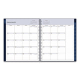 Blue Sky® Passages Monthly Planner, 10 x 8, Navy Cover, 12-Month (Jan to Dec): 2026 (BLS148660) Each
