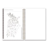 Blue Sky® Mimosa Weekly/Monthly Planner, 8 x 5, Lemon Artwork, Yellow/Green/White Cover, 12-Month (Jan to Dec): 2026 (BLS149061) Each