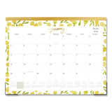 Blue Sky® Mimosa Monthly Desk Pad Calendar, 22 x 17, Lemon Artwork, White/Yellow/Green Sheets, 12-Month (Jan to Dec): 2026 (BLS149063) Each