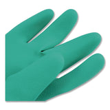 San Jamar® Nitrile Dishwashing Gloves, 21" Long, Medium, Green, Pair (SJM19NUM) 1 Pair