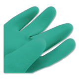 San Jamar® Nitrile Dishwashing Gloves, 21" Long, Large, Green, Pair (SJM19NUL) 1 Pair