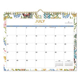 Blue Sky® Day Designer Flutter Academic Year Wall Calendar, Butterfly Floral Artwork, 11 x 8.75, 12-Month (July to June): 2025 to 2026 (BLS136694) Each