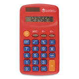 Learning Resources® Rainbow Calculators, 8-Digit, LCD, 10 Calculators (LRNLER0014) Each