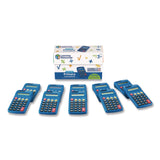 Learning Resources® Primary Calculator, 8-Digit, LCD, 10 Calculators (LRNLER0038) Each