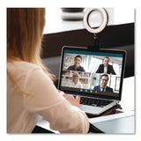 Centon Electronics Universal Ring Light, 3" dia, Black (CELOBA1A) Each