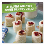 Smucker's® Jelly/Jam Plastic Portion Control Cups, Grape, 0.5 oz Cup, 200/Carton (SMU00764) Case of 200