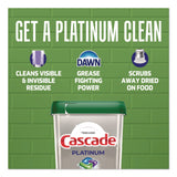 Cascade® Platinum ActionPacs, Fresh Scent, 14 oz Pack, 26 Pods/Pack, 4 Packs/Carton (PGC15536) Case of 4