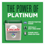 Cascade® Platinum ActionPacs, Fresh Scent, 14 oz Pack, 26 Pods/Pack, 4 Packs/Carton (PGC15536) Case of 4
