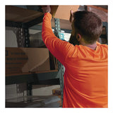 ergodyne® Chill-Its 6689 Cooling Long Sleeve Sun Shirt with UV Protection, 2X-Large, Orange (EGO12181) Each
