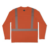 ergodyne® Chill-Its 6688 Type R Class 2 Cooling Hi-Vis Sun Shirt with UV Protection, Medium, Orange (EGO12231) Each
