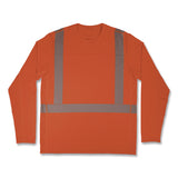 ergodyne® Chill-Its 6688 Type R Class 2 Cooling Hi-Vis Sun Shirt with UV Protection, 3X-Large, Orange (EGO12235) Each