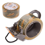 Tape Terror™ Tape Dispenser with Tape, 3" Core, Polypropylene, Gray/Orange, 1 Dispenser, 1 Roll Pro-Grade Packaging Tape (CH7TT05752) Each