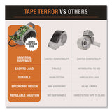 Tape Terror™ Camo Duct Tape, 3" Core, 1.89" x 9 yds, Green Camo (CH7TT6805412) Each