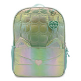 Accessory Innovations Iridescent Cat Backpack, 12" x 5" x 16", Iridescent Aqua (AEIB23GC55603ST) Each