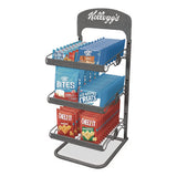 Kellogg's® Breakroom Solution Snack Rack with Snacks, 18.5 x 26.37 x 12.5, Gray (KEB12021) Each