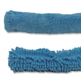 TidyUps Window Cleaner Set, with Washing Pads, 11", 49" Plastic Handle, Blue (CH7TU68122) Each