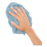 Boardwalk® Microfiber Cleaning Cloths, 12 x 12, Blue, 12/Pack (BWK12BLUCLOTH) Pack of 12