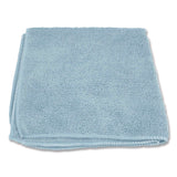 Boardwalk® Microfiber Cleaning Cloths, 12 x 12, Blue, 12/Pack (BWK12BLUCLOTH) Pack of 12