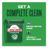 Cascade® Complete Action Pacs, Fresh Scent, 4 Pods/Pack, 30 Packs/Carton (PGC17626) Case of 30
