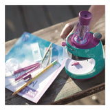 Educational Insights® Nancy B's Science Club Microscope and Activity Journal, Ages 8 and Up, 30x to 400x Magnification, 8.7 x 9.2 x 4.3, Blue (EII5350) Each