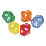 Learning Resources® 10-Sided Double-Decahedra Dice in Dice, Ages 6 to 10, 72 Dice (LRNLER7698) Each