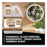 Simple Green® Pro Hard Floor Cleaner, Lemon Verbena, 1 gal Bottle, 4/Carton (SMP0505128) Case of 4