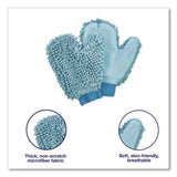 TidyUps Chenille Scrubbing Mitts, Blue, 2 Mitts (CH7TU05721) Each