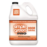 Simple Green® Pro Odor Control, Lemongrass Eucalyptus, 1 gal Bottle, 4/Carton (SMP0704128) Case of 4