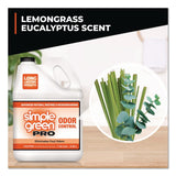 Simple Green® Pro Odor Control, Lemongrass Eucalyptus, 1 gal Bottle, 4/Carton (SMP0704128) Case of 4
