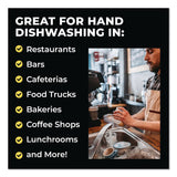 Simple Green® Pro Dish Soap, Sparkling Citrus Scent, 1 gal Bottle, 4/Carton (SMP4101128) Case of 4