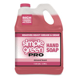 Simple Green® Pro Hand Soap, Almond Scent, 1 gal Bottle, 4/Carton (SMP4102128) Case of 4
