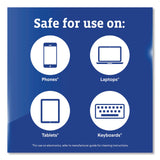 Clorox® CloroxPro ScreenPlus Sanitizing Wipes, 6 x 8, Citrus Blend, White, 75/Canister, 6 Canisters/Carton (CLO60724CT) Case of 6