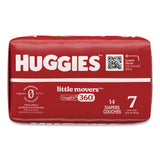Huggies® Little Movers HuggFit 360 Degree, Size 7, Over 41 lbs, Disney Design, 14 Diapers/Pack, 4 Packs/Carton (KCM56609) Case of 4