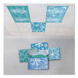 Educational Insights® Fluorescent Light Filter Covers, Rectangular, Seasonal Designs, Blue, 3 Covers (EII1233) Each