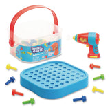 Educational Insights® Design and Drill Bolt-It Bucket, Ages 3 to 7, 53 Pieces (EII4145) Each