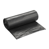 Inteplast Group High-Density Commercial Can Liners Value Pack, 60 gal, 19 microns, 38" x 58", Black, 25 Bags/Roll, 6 Rolls/Carton (IBSVALH3860K22) 6 Rolls