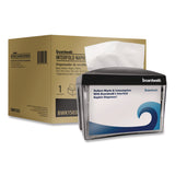Boardwalk® Interfold Napkin Dispenser, 7.9 x 5.6 x 7.9, Black (BWK1503) Each