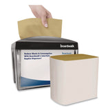 Boardwalk® Interfold Napkins, 1-Ply, 8.8 x 6.3, Kraft, 500/Pack, 12 Packs/Carton (BWK6000INTK) Case of 12