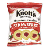 Smucker's Premium Berry Jam Shortbread Cookies, Strawberry, 2 oz, 36/Carton (KNOBIS59637) Each