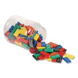 Learning Resources® Double-Six Dominoes in Bucket, 2 to 4 Players, Grades K to 4, 168 Pieces (LRNLER0287) Each