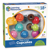 Learning Resources® Smart Snacks Shape Sorting Cupcakes, Pre-K, 17 Pieces (LRNLER7347) Each