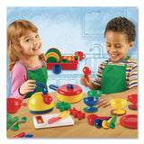 Learning Resources® Pretend and Play Kitchen Set, Ages 3 and Up, 73 Pieces (LRNLER9157) Each