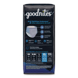Goodnites® Nighttime Bedwetting Underwear for Boys, X-Large, 95 lbs to 140+ lbs, White, 9/Pack, 4 Packs/Carton (KCM55592) Case of 4