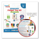 hand2mind® Sensory Fidget Toy Kit, Eight Toy Types, Ages 3 and Up, Assorted Colors, 128 Pieces (HDM93599) Each