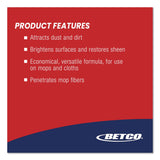 Betco® DM120 Mop Treatment, Banana Scent, 1 gal Bottle, 4/Carton (BET1200400) Case of 4