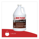 Betco® FiberPro Red 'N' Brown Out, 1 gal Bottle, 4/Carton (BET4190400) Case of 4