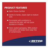 Betco® Lotion Skin Cleanser, Fresh Meadow Scent, 1 gal Bottle, 4/Carton (BET7830400) Case of 4
