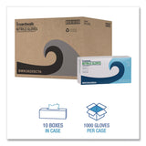 Boardwalk® Disposable Examination Nitrile Gloves, Powder-Free, X-Small, 5 mil Thick, 9.5" Long, Blue, 100/Box, 10 Boxes/Carton (BWK382XSCTA) Case of 1000