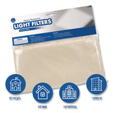 Educational Insights® Fluorescent Light Filter Covers, Square, 2 ft x 2 ft, Whisper White, 4 Covers (EII1237) Each