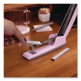 Swingline® 747 Business Full Strip Desk Stapler, 30 Sheet Capacity, Blush Pink (SWI74740) Each